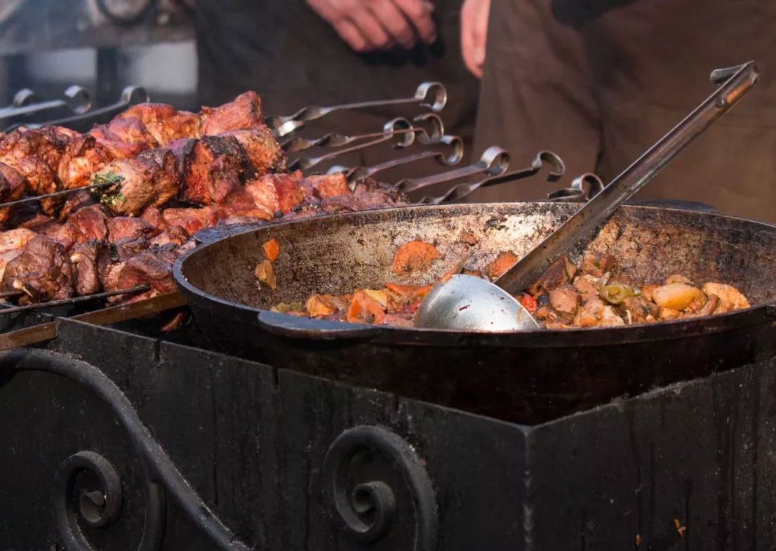 Des repas copieux et parfumés